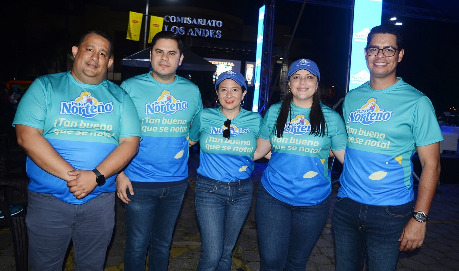 Ellos disfrutaron del “Festival del Pollo chuco” en San Pedro Sula