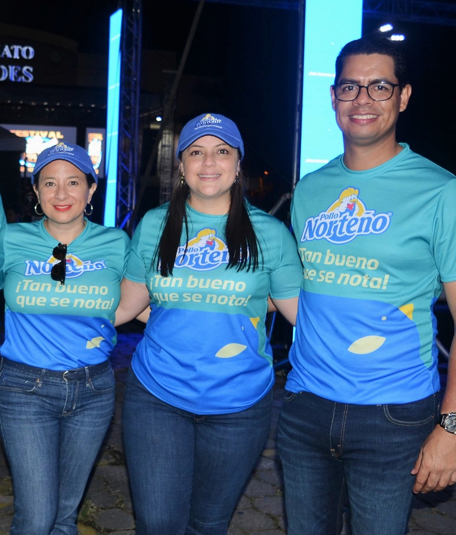 Ellos disfrutaron del “Festival del Pollo chuco” en San Pedro Sula