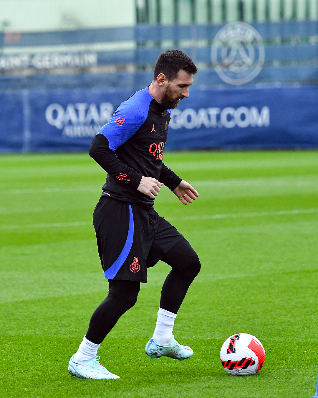 Lionel Messi se sumó a los entrenamientos del PSG