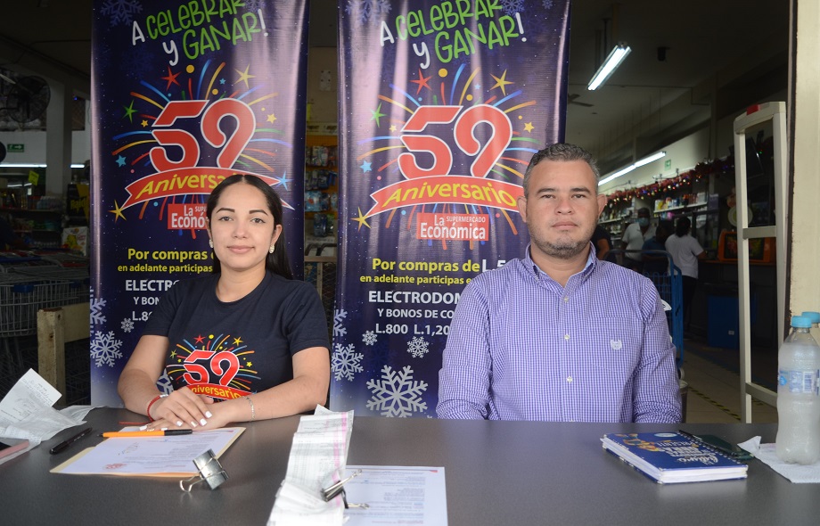 Supermercado La Económica realizó sorteo de la promoción del 59 aniversario “A celebrar y a ganar" 