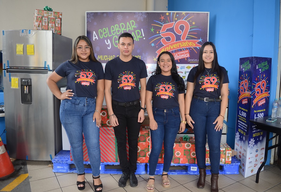 Supermercado La Económica realizó sorteo de la promoción del 59 aniversario “A celebrar y a ganar" 