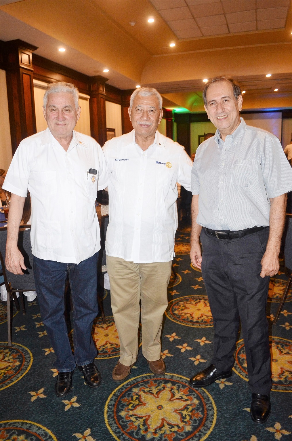 Hermandad rotaria en San Pedro Sula en la celebración del 118 Aniversario de Rotary International