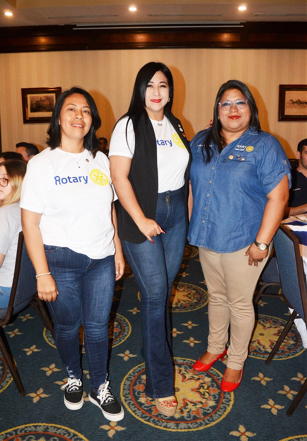 Hermandad rotaria en San Pedro Sula en la celebración del 118 Aniversario de Rotary International