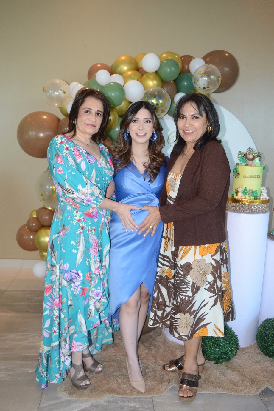 ¡Estilo safari! Así fue el tierno baby shower para Gabriela María de Enamorado