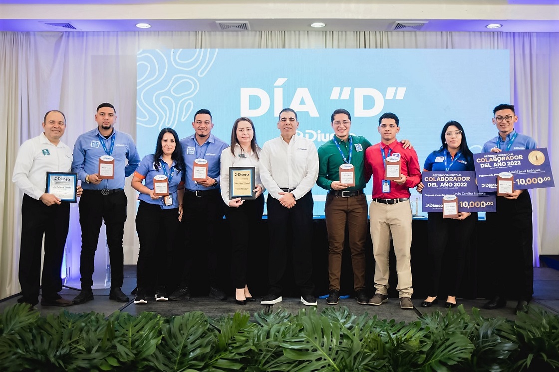 Celebración “Día D”: Diunsa entrega reconocimientos y beneficios a colaboradores