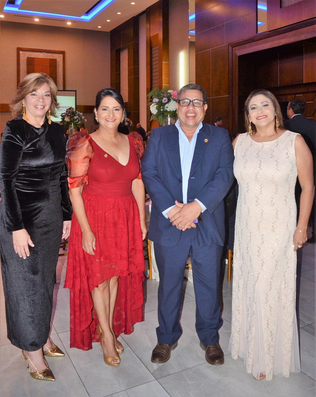 Gala e honor a Jennifer Jones, presidente de Rotary International