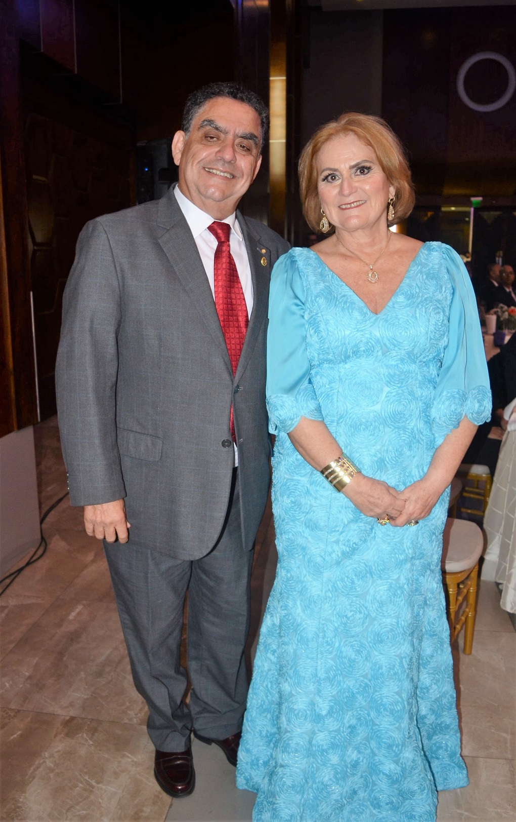 Gala e honor a Jennifer Jones, presidente de Rotary International