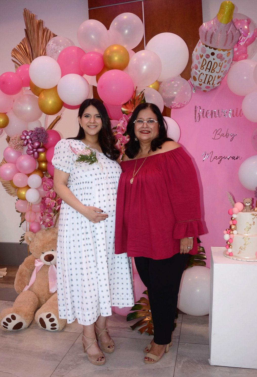 Un adorable baby shower para recibir a la bebita de Andrea Rodríguez de Magurán