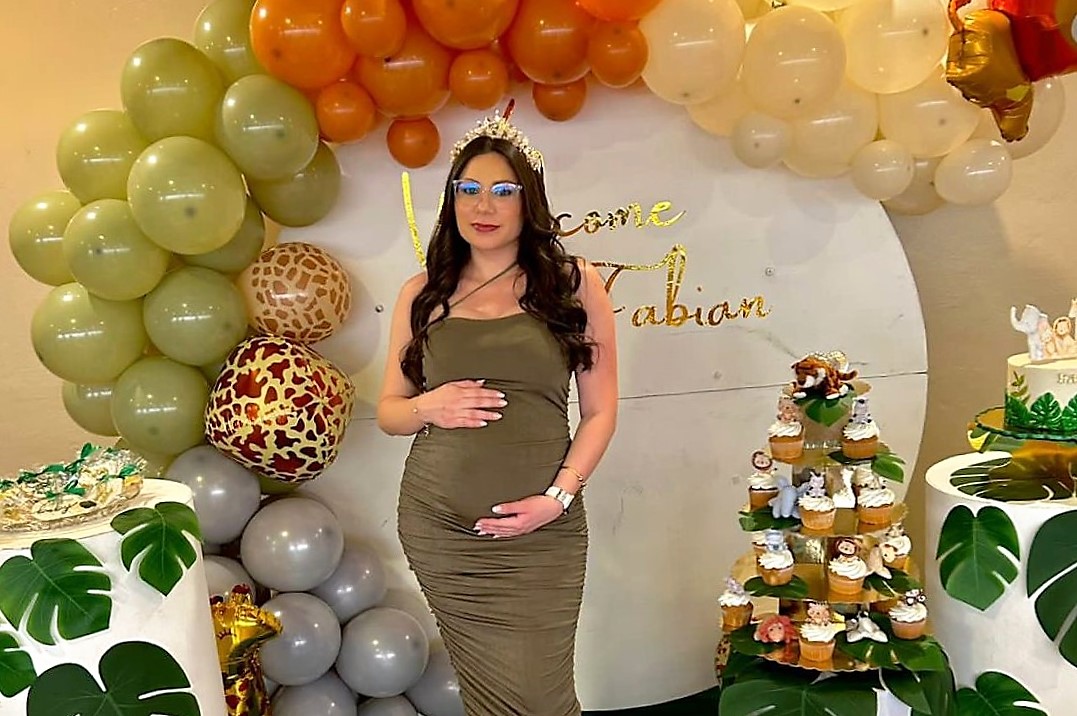 Fiesta maternal estilo safari dándole la bienvenida a Fabián Alberto