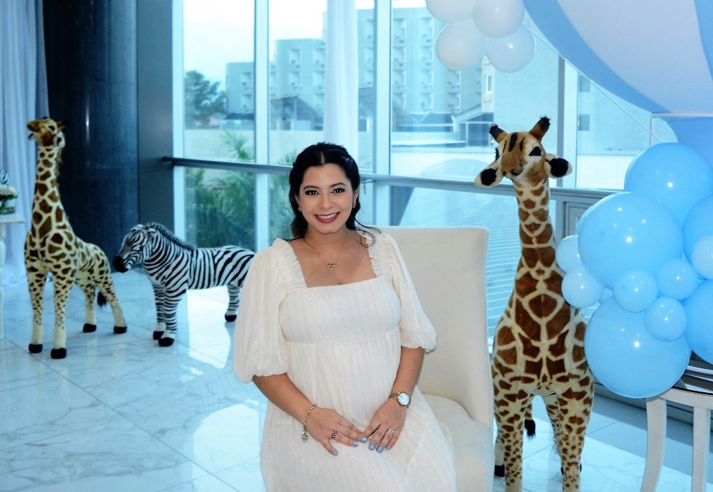 Un baby shower con mucho encanto en honor a Sadia Orellana de Martínez