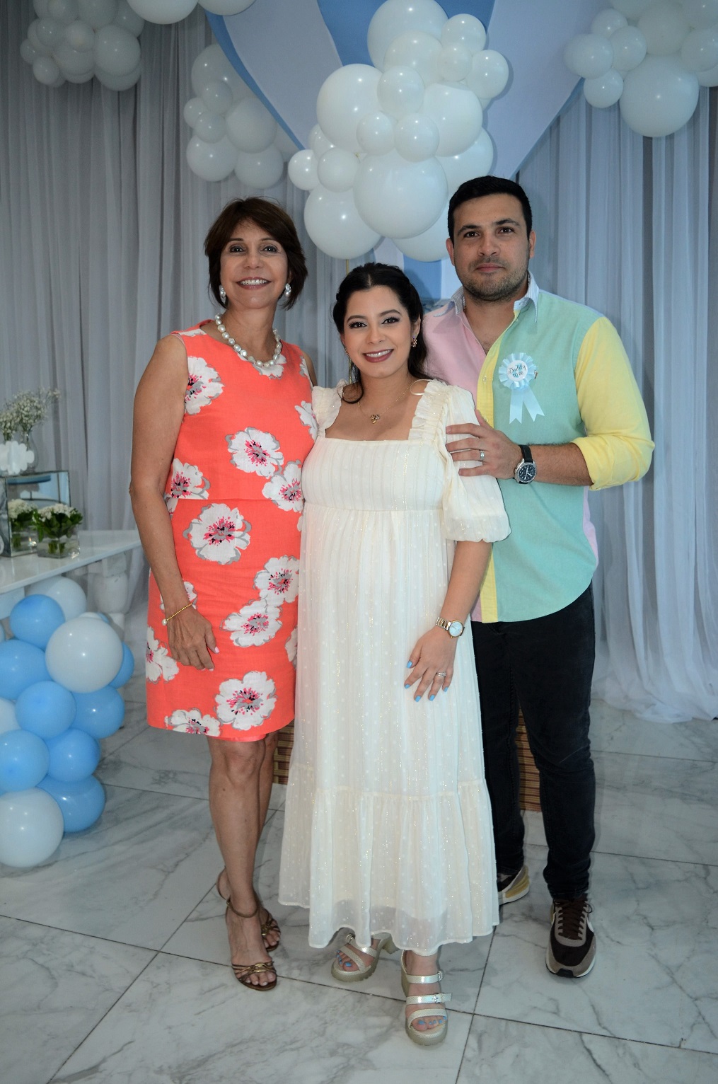 Un baby shower con mucho encanto en honor a Sadia Orellana de Martínez