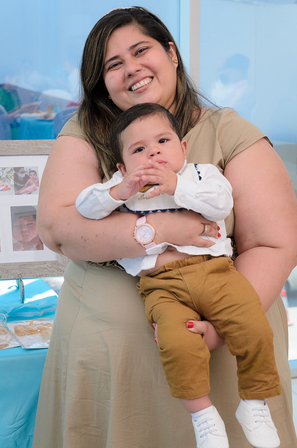 Celebran el bautizo del pequeño Jerónimo Andrés Zelaya