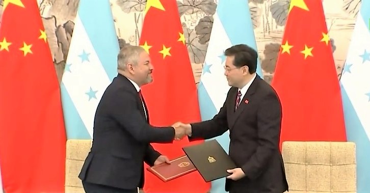 Honduras y China establecen relaciones diplomáticas