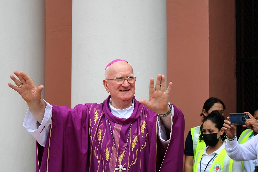 Monseñor Michael Lenihan asume como primer arzobispo de la arquidiócesis de San Pedro Sula