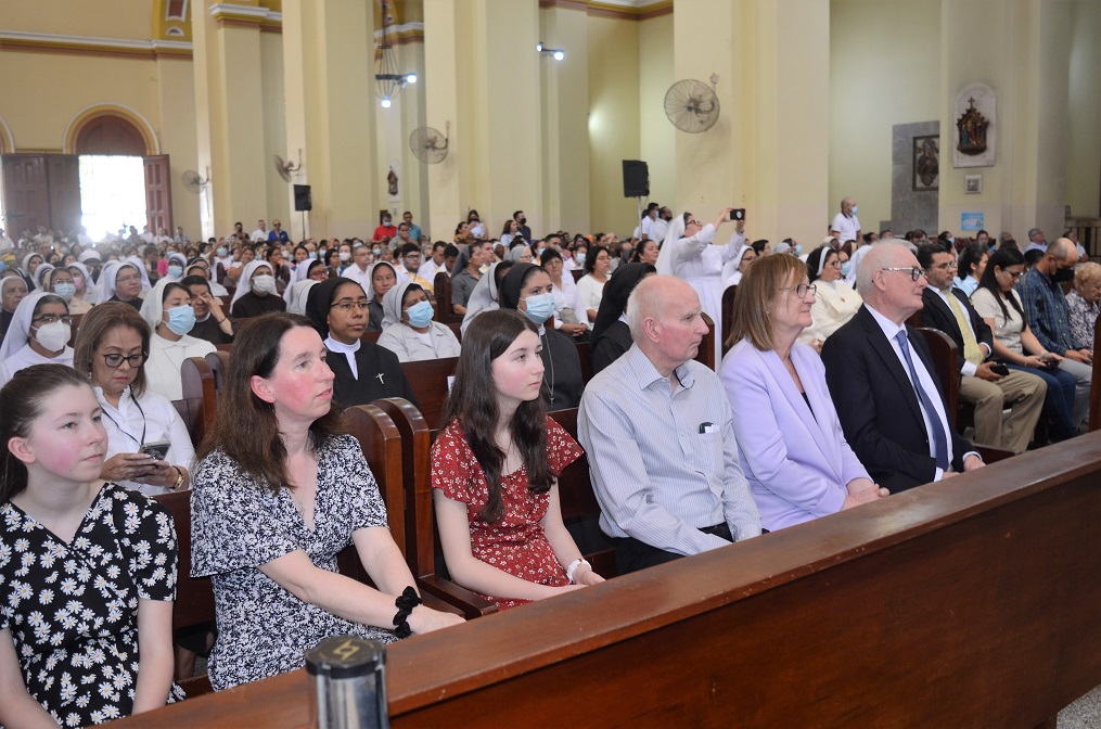 Monseñor Michael Lenihan asume como primer arzobispo de la arquidiócesis de San Pedro Sula