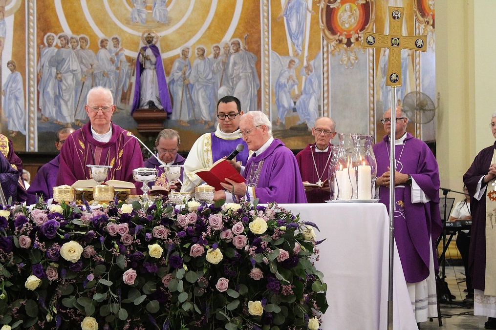 Monseñor Michael Lenihan asume como primer arzobispo de la arquidiócesis de San Pedro Sula