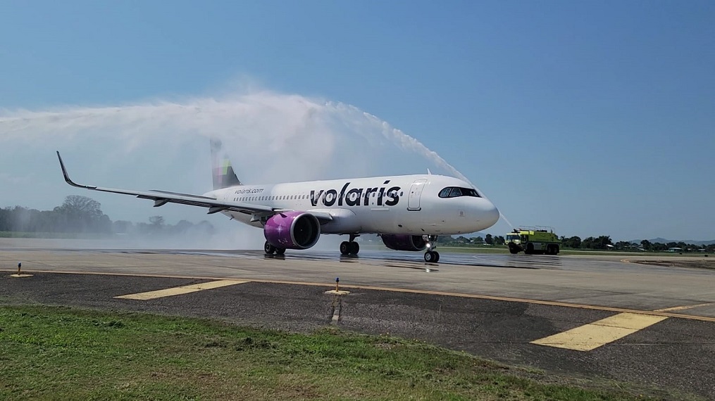 Volaris inaugura la ruta directa San Pedro Sula-Miami