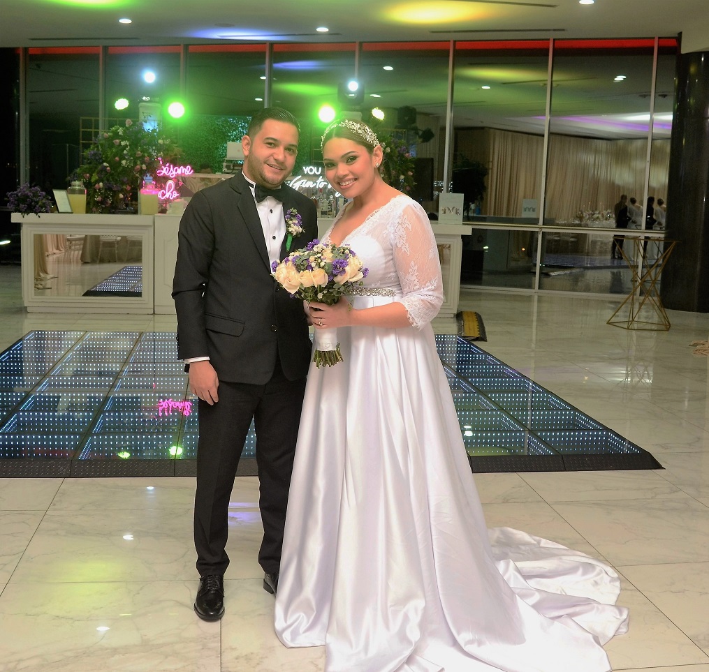 Mágica celebración nupcial de Edgardo Aguilar y Mónica Villatoro