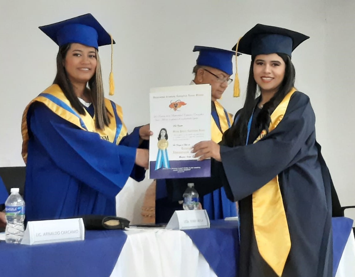 UCENM celebra su centésima quinta promoción de graduados en el Campus Peña Blanca 