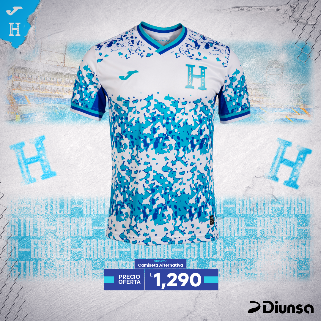 Diunsa y Joma revelan las nuevas camisetas de la Selección Nacional de Honduras