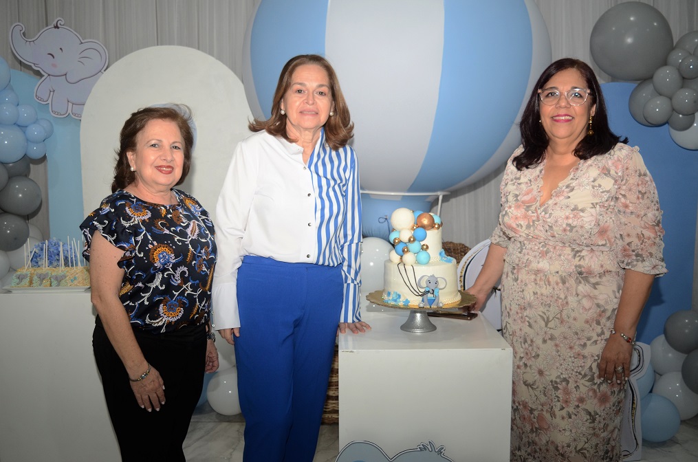 Alegre baby shower en honor a Vanessa Colman de Mateo