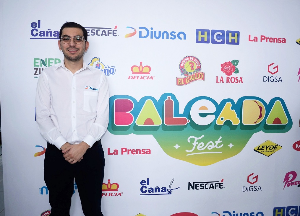 Anuncio oficial del Baleada Fest: representantes de las empresas patrocinadoras.