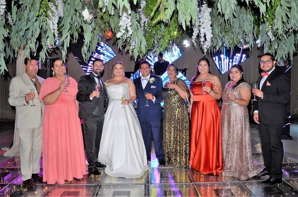 Jaime Cerritos y Cristy Cruz se dan el “Sí acepto” en una boda llena de amor y alegría