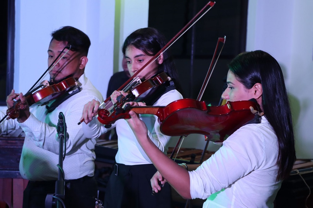 Sampedranos disfrutaron de una noche cultural “Entre Artes”