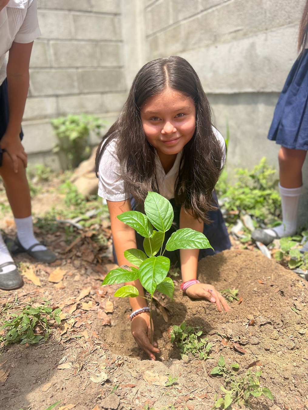 Supermercados Colonial celebró el Día del Árbol con escolares de Armenta