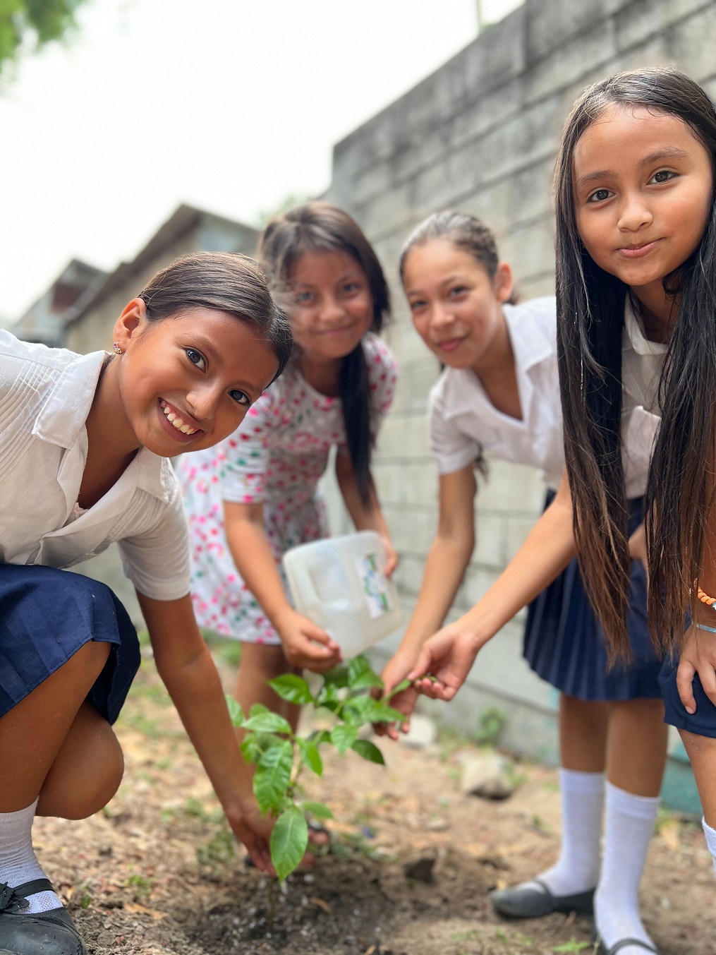 Supermercados Colonial celebró el Día del Árbol con escolares de Armenta