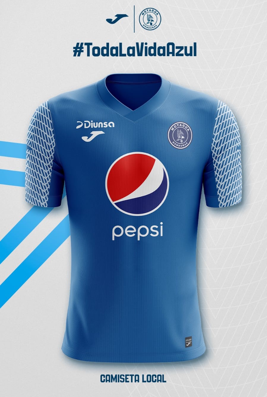 Diunsa, Joma y Motagua lanzan camisetas oficiales para  la temporada 2023-2024