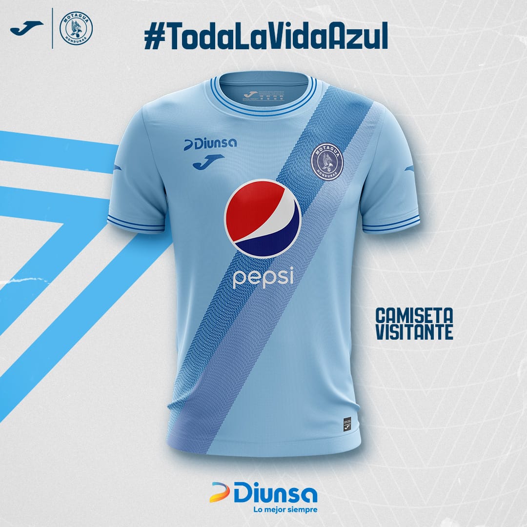 Diunsa, Joma y Motagua lanzan camisetas oficiales para  la temporada 2023-2024