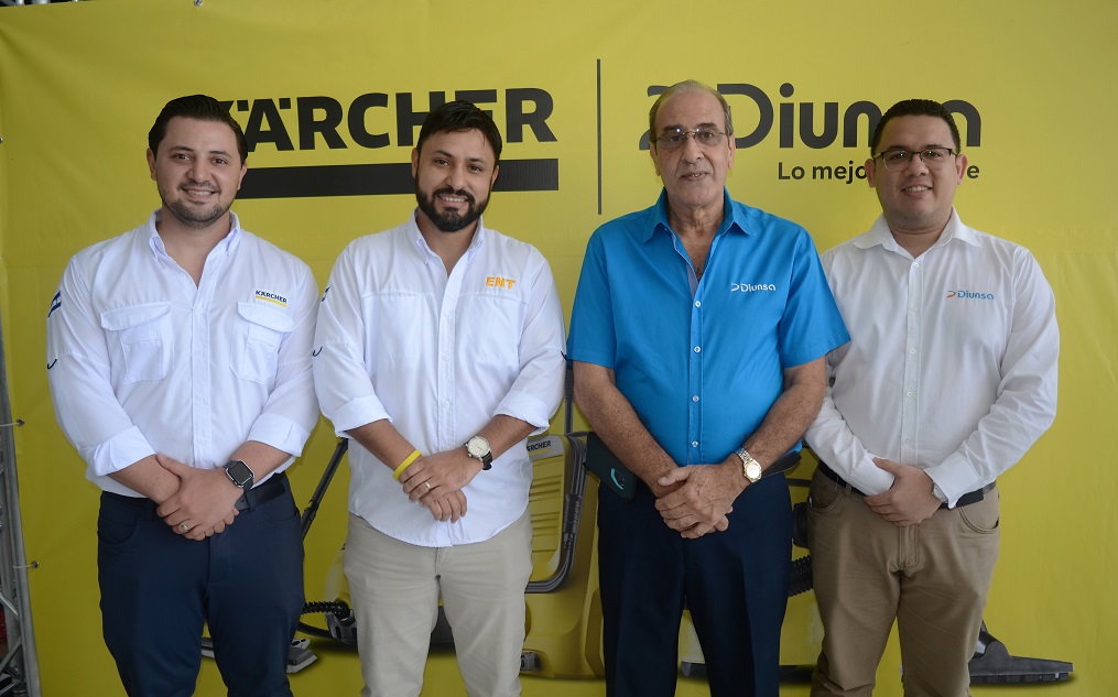 Kärcher se une al amplio portafolio de reconocidas marcas de Diunsa