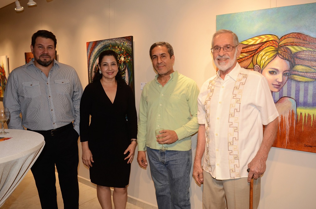 Mayra Casiano inaugura exposición pictórica “Tesoros de mi tierra… un viaje artístico”