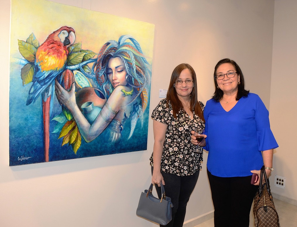 Mayra Casiano inaugura exposición pictórica “Tesoros de mi tierra… un viaje artístico”