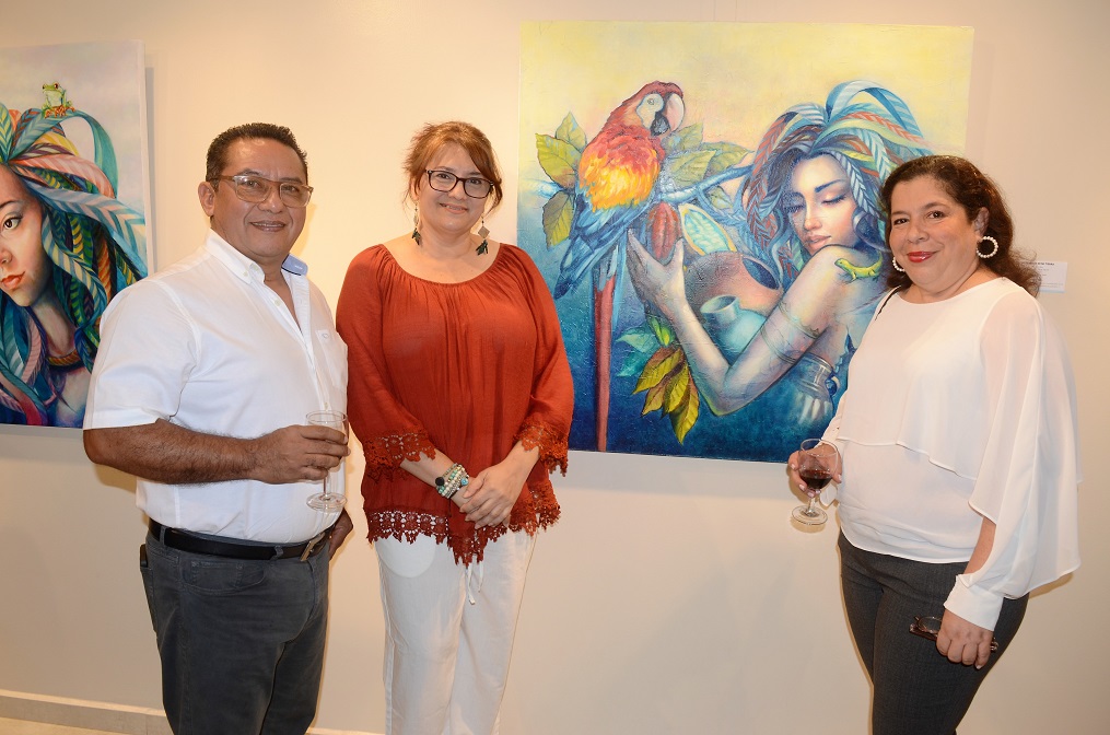 Mayra Casiano inaugura exposición pictórica “Tesoros de mi tierra… un viaje artístico”