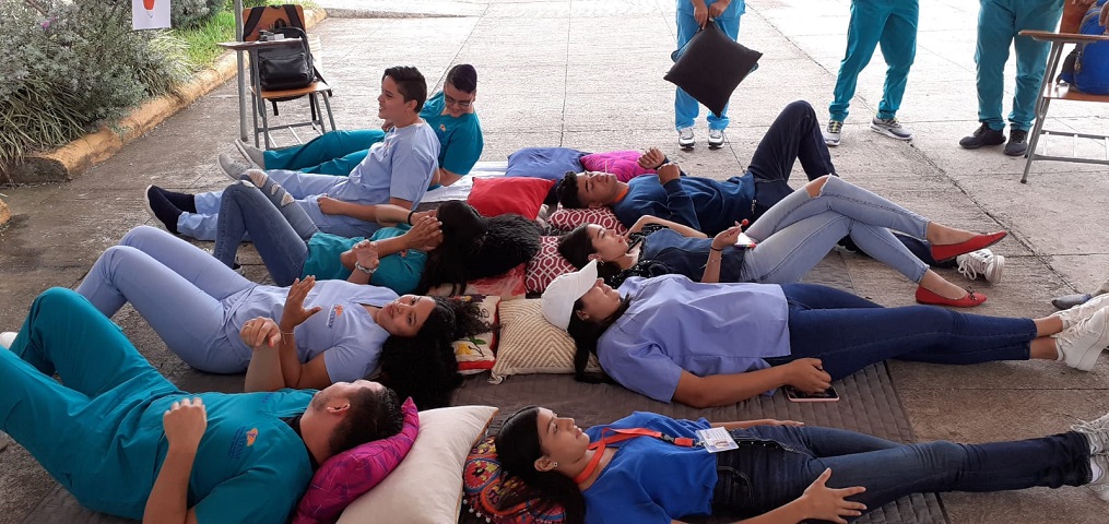 Estudiantes de Psicología y Salud Comunitaria realizaron primera Feria de la Salud en Juticalpa