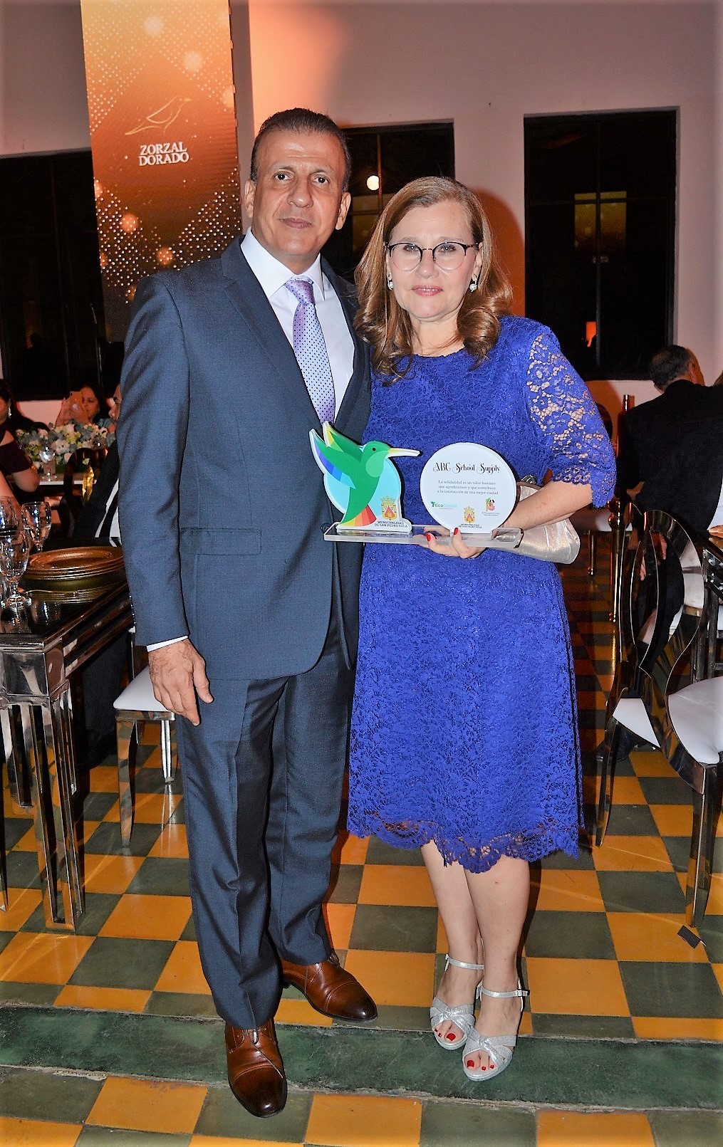 Galardonan con Premio Zorzal Dorado a Julieta Kattán, Linda Coello y Vivian Chahín en San Pedro Sula