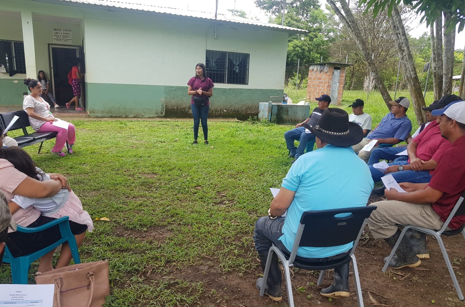 Estudiante de UCENM: Kelin Hernández realiza exitosamente práctica profesional de Salud Comunitaria en Cuyamel