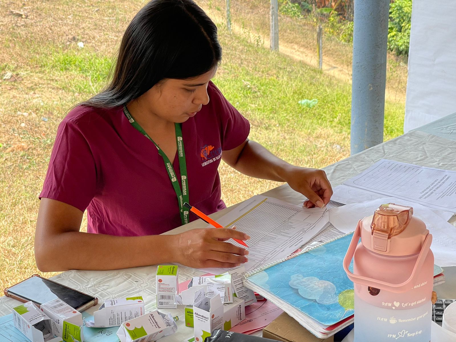 Estudiante de UCENM: Kelin Hernández realiza exitosamente práctica profesional de Salud Comunitaria en Cuyamel