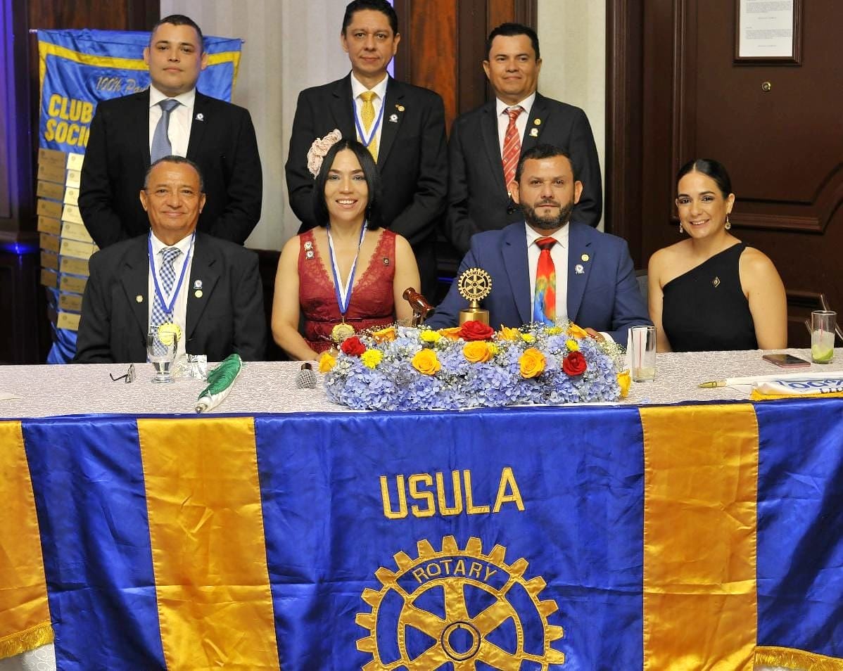 Creador de esperanza y desarrollo: Juan Carlos Díaz asume presidencia de Usula Rotary Club