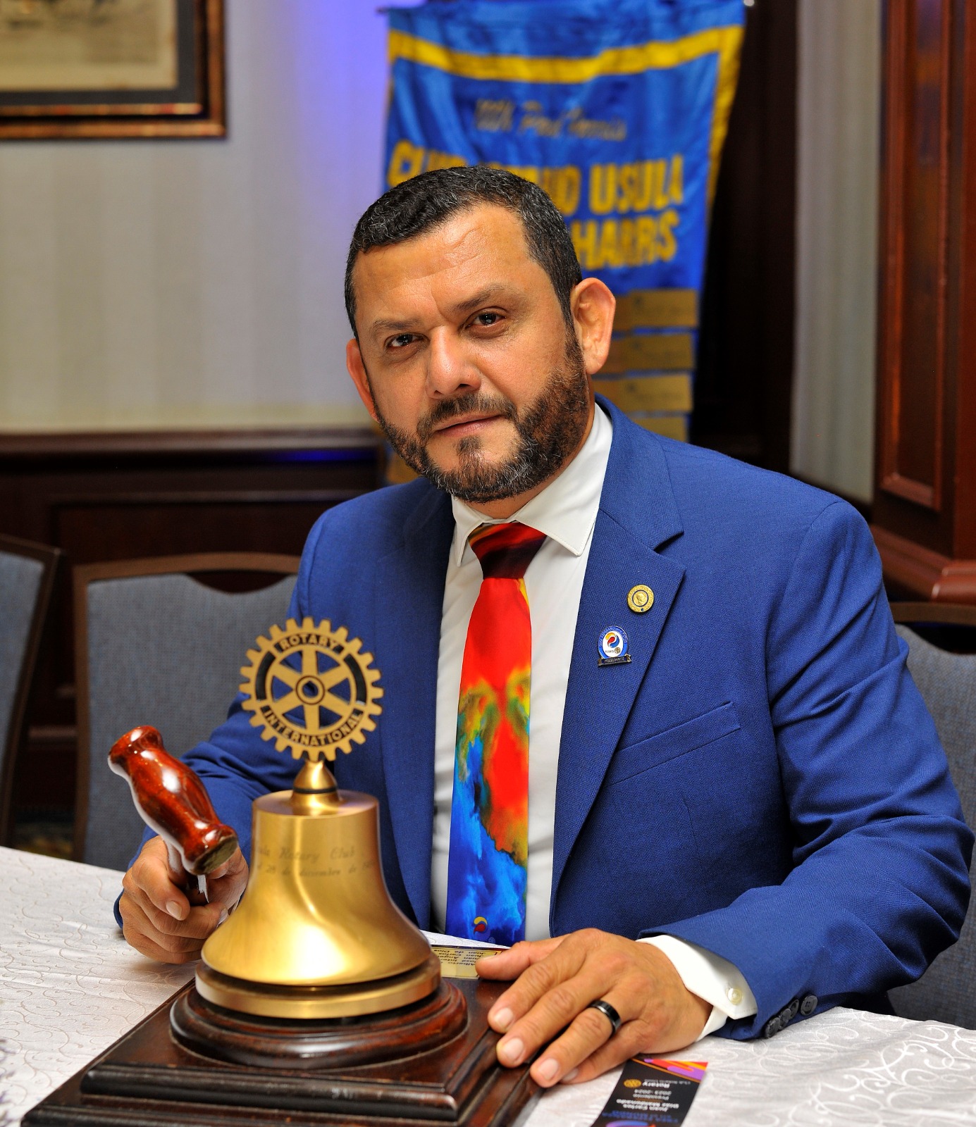 Creador de esperanza y desarrollo: Juan Carlos Díaz asume presidencia de Usula Rotary Club