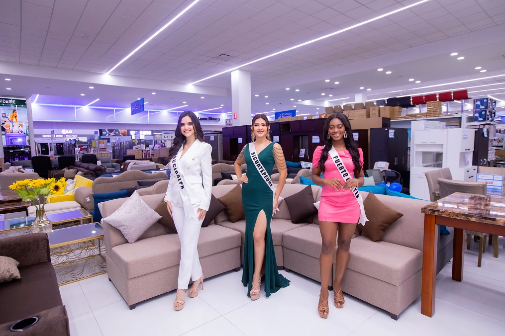 Diunsa Universal recibió la visita de las candidatas al Miss Universo 2023