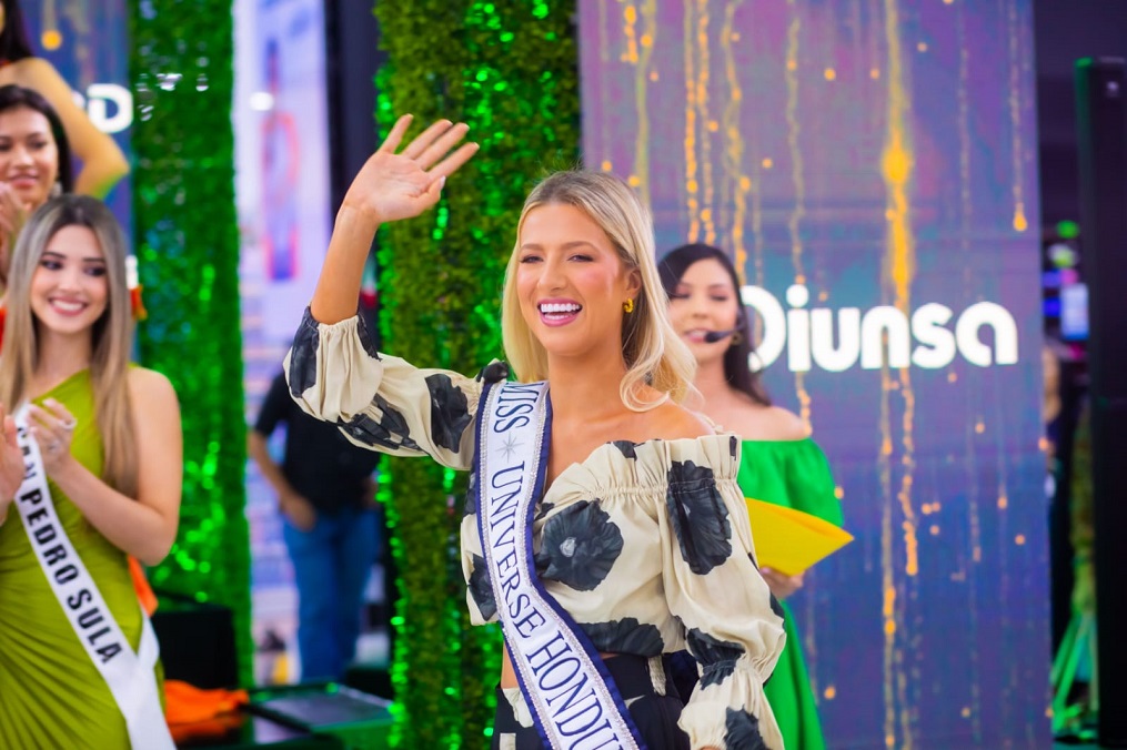 Diunsa Universal recibió la visita de las candidatas al Miss Universo 2023