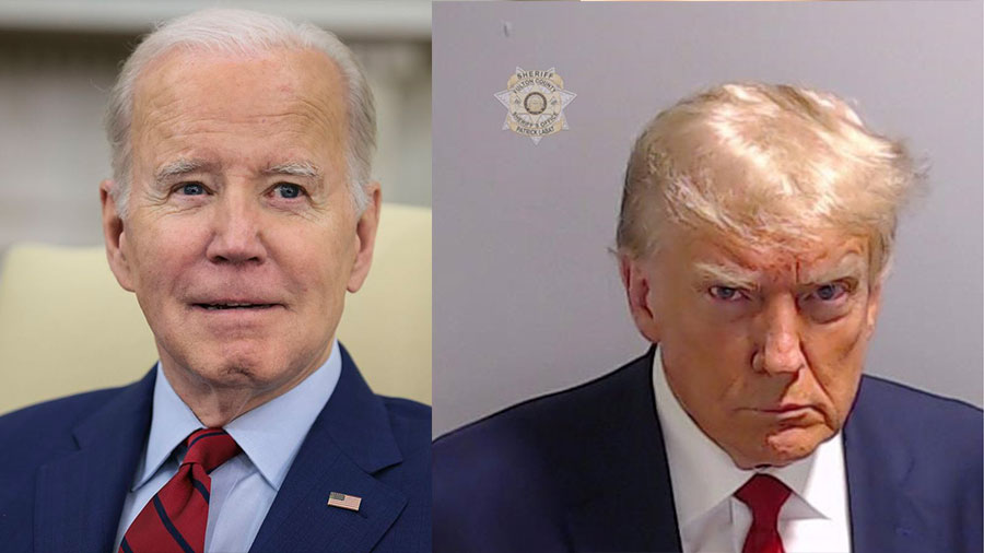 La burla de Biden a foto policial de Trump: “Un tipo guapo”