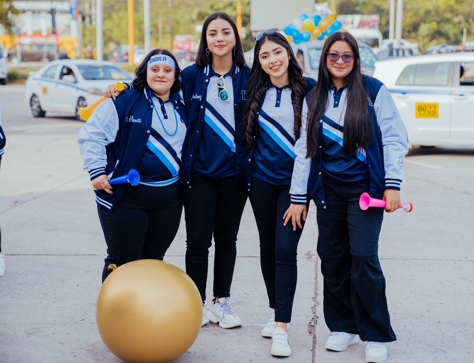 Seniors entrance 2024 de la Escuela Bilingüe El Alba de Siguatepeque