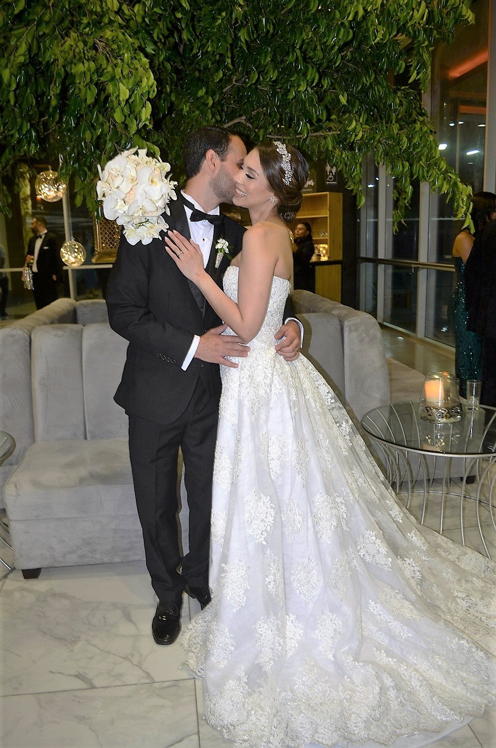 boda religiosa de Stephanie Dox y Fais Andonie 