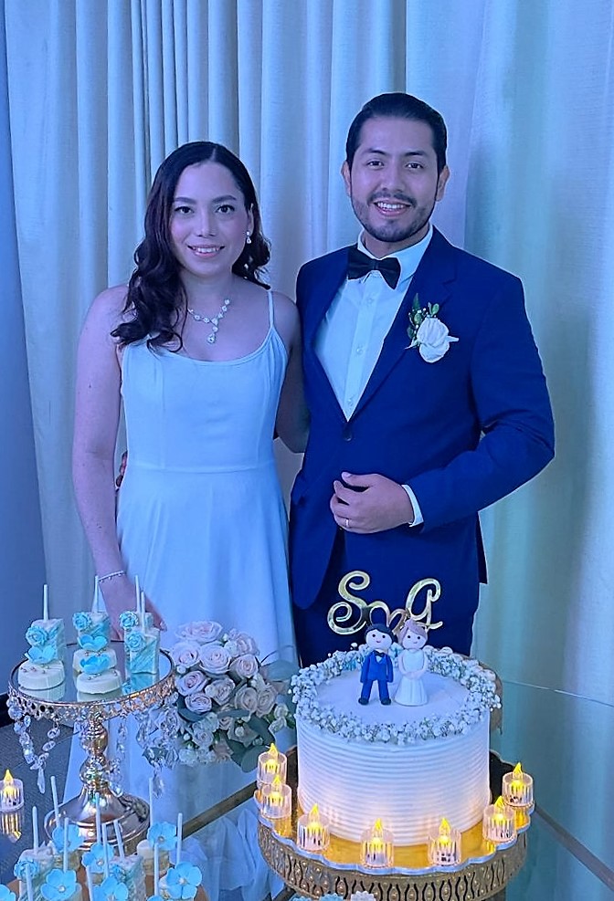 Felicidades para los nuevos esposos: Steven Zepeda y Grace Prieto 