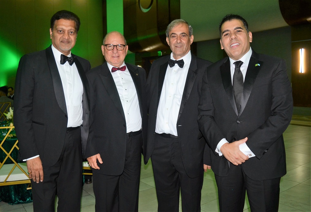 Cena de gala en honor a diplomáticos de la Ficac en San Pedro Sula