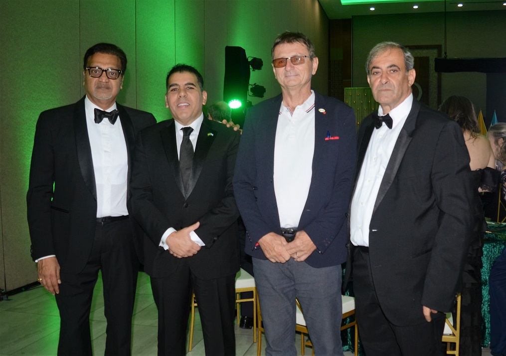 Cena de gala en honor a diplomáticos de la Ficac en San Pedro Sula